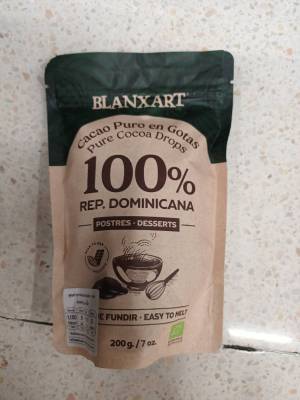 Blanxart 100% Pure Cocoa Drops 200g.เพียวโกโก้ ดร็อปส์ 200กรัม