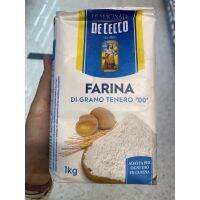 แป้งสาลี ดูรัม ตรา ดิ เชคโค 1 Kg. Farina De Grano Tenero No.00 ( De Cecco Brand ) ฟารินา เด กราโน เทเนโร เบอร์ 00