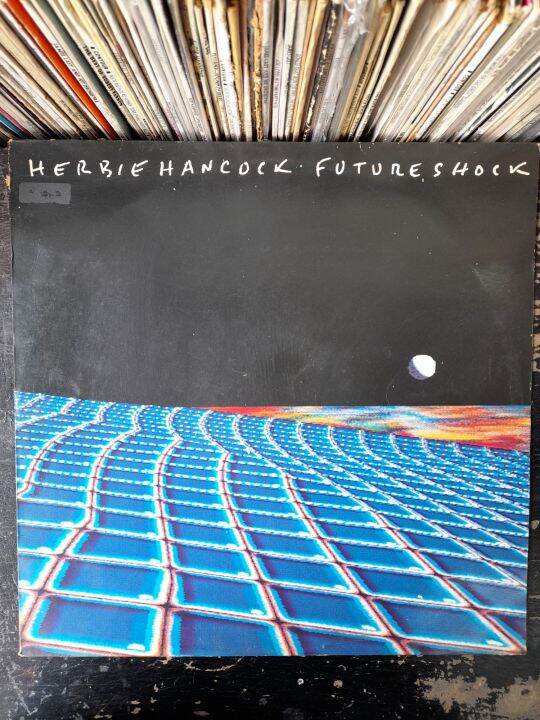 HERBIE HANCOCK FUTURE SHOCK แผ่นเสียง vinyl Lp12" สภาพดี ตรวจสอบแล้ว
