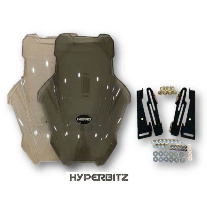 WINDSHIELD ADJUSTABLE+BRACKET HONDA ADV150 Lazada