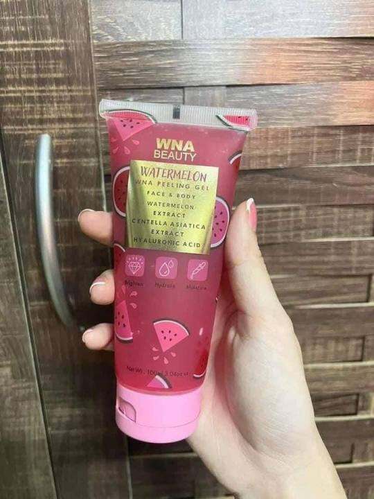 WNA WATERMELON PEELING GEL Limited edition Lazada