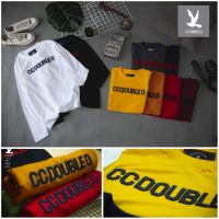 ?ขายดี? CC DOUBLE O (CC-OO) เสื้อแขนยาว ซีซี-ดับเบิ้ลโอ (ปักนูน) Cotton100%