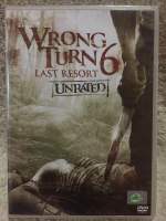 DVD Wrong Turn 6 Last Resort Unrated(Horror). ดีวีดี หวีดเขมือบคน ภาค6 ( Language Thai/English). (Sub Thai/English ). (แผ่นลิขสิทธิ์แท้มือ1ใส่กล่อง ) (สุดคุ้มราคาประหยัด) แผ่นหายาก