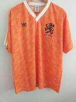 เสื้อบอล ย้อนยุค Holland home kit 1988 Size L อก44