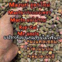 อาหารเต่าบก ผสม5ชนิด+อาหารเสริม 450g [ผงสีขาวคือผงแคลเซียมไม่ใช่ขึ้นรา] Mazuri Mr.Uncle กระบองเพชร Macfn ผลไม้รวม RepCal ผงแคลเซียม วิตามินรวม เพิ่มวิตามินซี