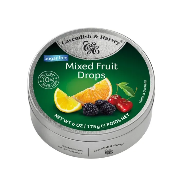 Cavendish & Harvey Sugar Free Mixed Fruit Drops 175g Lazada PH
