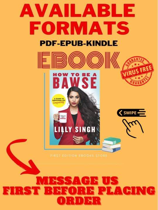 How to Be a Bawse A Guide to Conquering Life by Lilly Singh Lazada PH