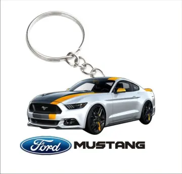 mustang key tag