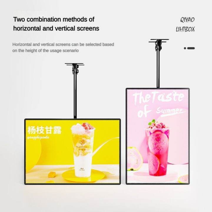 Menu board with light Ultra thin LED TV light box led light box menu