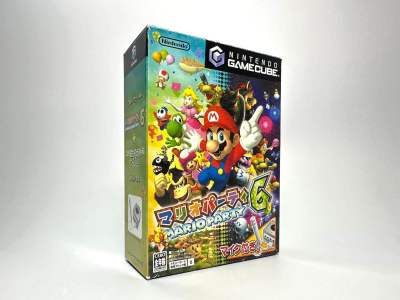 แผ่น Nintendo GameCube (japan)  Mario Party 6 + Microphone(Boxset)