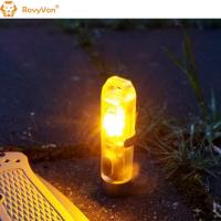 RovyVon Aurora A8x Amber+Red+Blue Multifunction EDC Keychain Flashlight