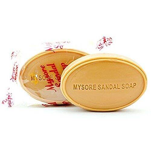 สบู่หอมแก่นจันทร์-mysore-sandal-soap-ลดสิว-กลิ่นตัว-ผิวผุดผ่อง-ดังที่สุดในอินเดีย