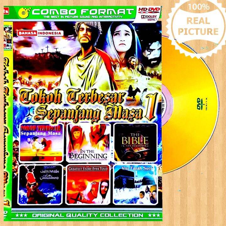 Kaset Dvd Film Yesus Tokoh Terbesar Sepanjang Masa Terlengkap Bahasa Indonesia Kaset Dvd Film 3431