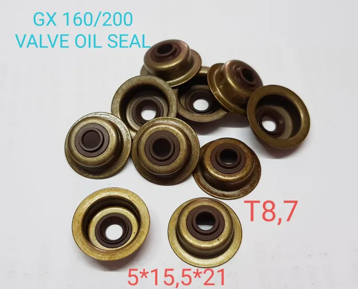 Gx Gx Gx Valve Steam Seal Sil Sel Klep Mesin Bensin Honda Rrt