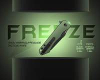 มีดพับแทคติคอล Oknife Freeze OD Green