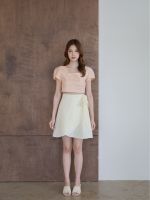 Plainperhaps - waft skirt short - กระโปรงป้ายแบบสั้น