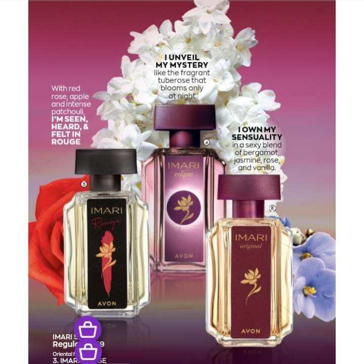 AVON IMARI EAU DE COLOGNE (ORIGINAL AND ROUGE) | Lazada PH