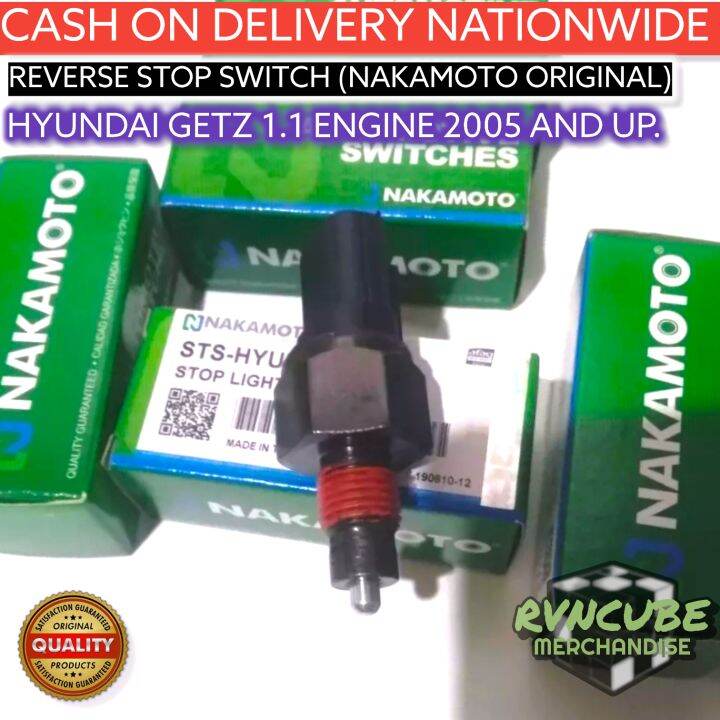 REVERSE STOP SWITCH (NAKAMOTO ORIGINAL) HYUNDAI GETZ 1.1 ENGINE 2005