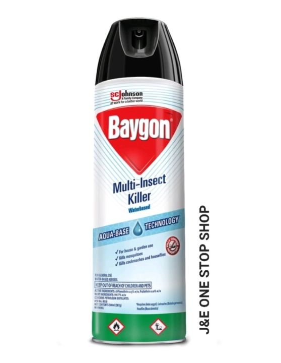 Baygon Multi Insect Killer Water Based 500ml Lazada Ph