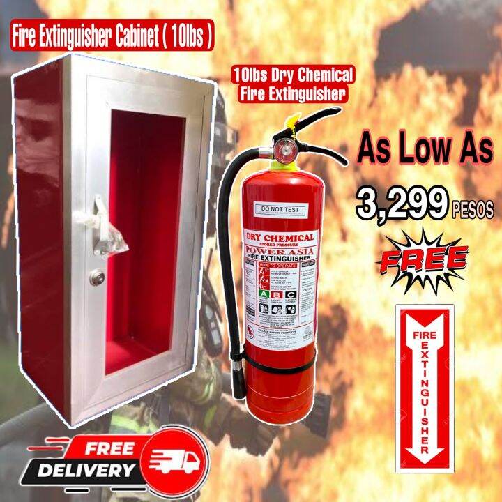 Fire Extinguisher with ( 1 set ) Lazada PH