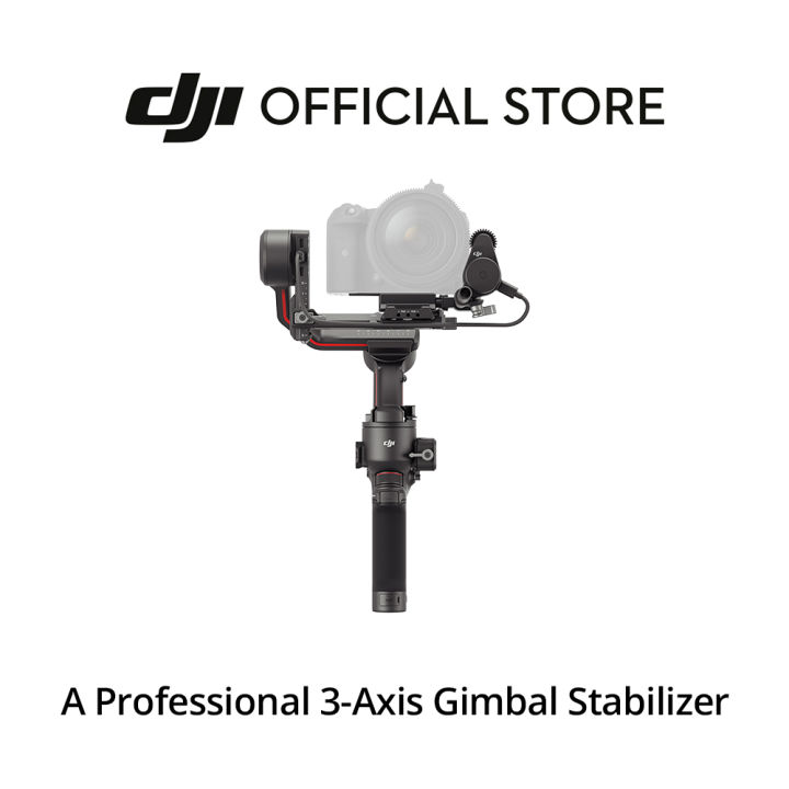 DJI RS 3 - 3-Axis Gimbal Stabilizer for DSLR and Mirrorless Camera, 3kg ...