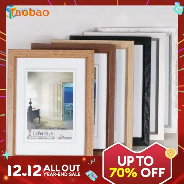 Aluminum Metal Picture Frame For Wall DIY Photo Frame Photos 40X50 40X60  50X75 60X80cm With Plexiglass