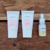 เซ็ทดูแลสิวอุดตัน สิวผดแพ้ repleo 2in1 + repleo serum