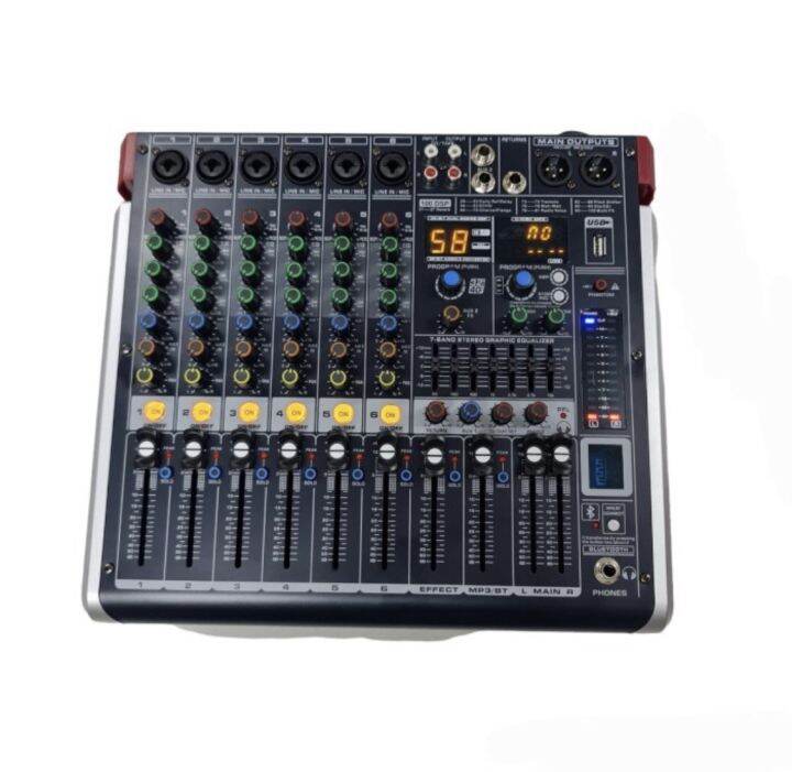 Power Mixer Blackspider ED 6 Original 6ch Lazada Indonesia