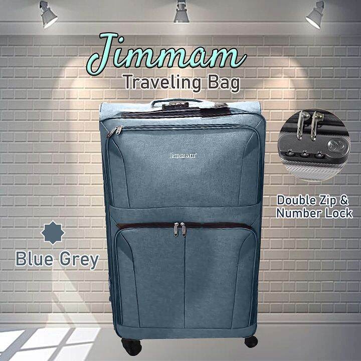 Jimmam Luggage TROLLEY Bag, 20"/24" Travel Bag / Fabric Bag / Suitcase Bag / SUPER HIGH QUALITY