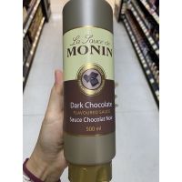 ผลิตภัณฑ์ แต่งหน้าไอศครีม กลิ่นช็อกโกแลตดำ ตรา โมนิน 500 Ml. Dark Chocolate Flavoured Sauce ( Monin Brand ) ดาร์ก ช็อกโกแลต เฟลเวอร์เรด ซอส