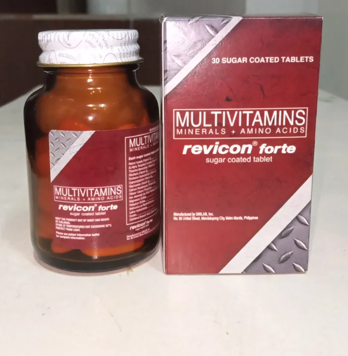 Revicon Forte Multivitaminsamino Acid 30s Sugar Coated Tablets 1