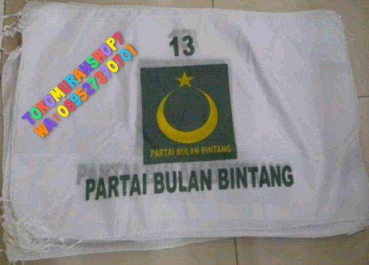 Bendera Partai Pbb Ukuran 60 X 90 Minimal Pembelian 100 Pcs Lazada