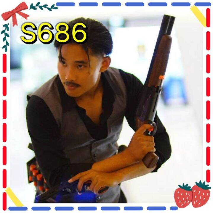S686 Pellet gun Airsoftgun Toy Gun Shotgun Glock For Adult/Boys Nerfgun