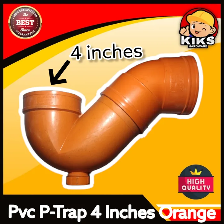 Pvc Ptrap 4 inches Orange Lazada PH