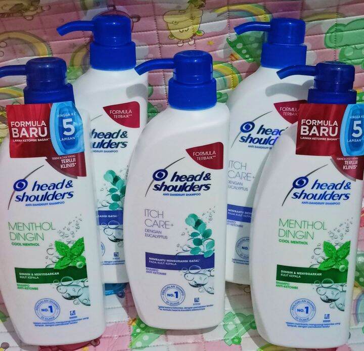 Head and shoulder shampoo 400 ml expired 2025 Lazada Indonesia