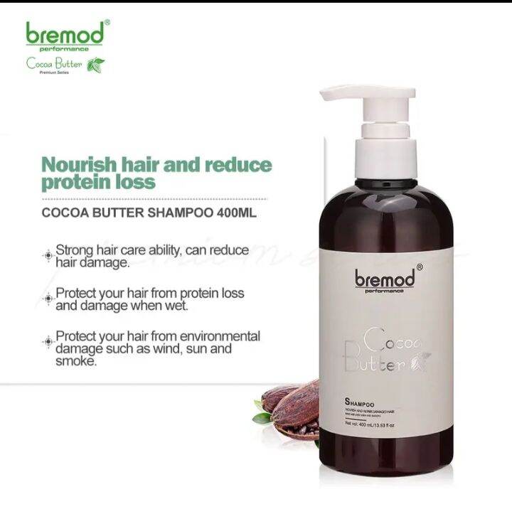 BREMOD COCOA BUTTER SHAMPOO 400ML | Lazada PH