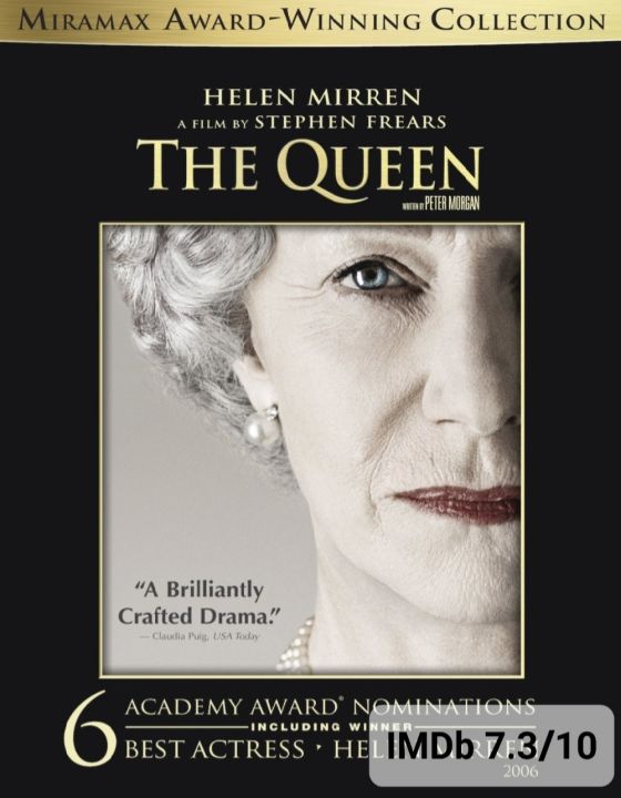 DVD The Queen เดอะควีน ราชินีหัวใจโลกจารึก : 2006 #หนังฝรั่ง (ดูพากย์ไทยได้-ซับไทยได้)