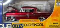 JADA 1/24 DUB CITY OLDSKOOL BLACK 1958 CHEVY IMPALA New Sealed #53017