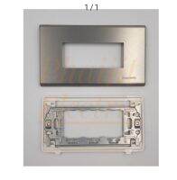 Panasonic WZ1822-M ฝาอลูมิเนียม WZ1821-M 1,2,3 ช่อง รุ่น WZ 1823-M
Panasonic
Plates For Full Colour Module