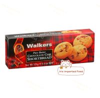 วอกเกอร์ ช็อตเบรดเนยรสช็อกโกแลตชิพ Walkers Pure Butter Chocolate Chip Shortbread 125g