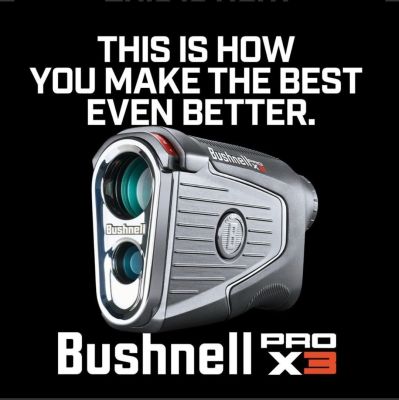 ใหม่ล่าสุด🎉  Bushnell Golf Pro X3 กล้องวัดระยะ อันดับหนึ่งของโลก