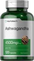 Horbaach Ashwagandha, 4500 mg (per serving), 120 Quick Release Capsules