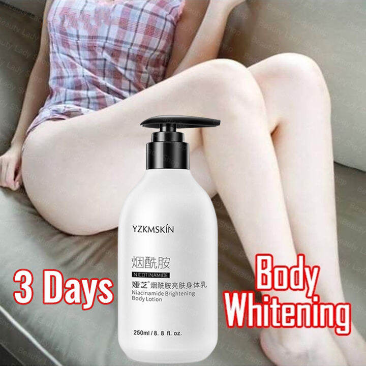 Just 3 Days Effective Whitening Body Lotion Permanent Whitening 250ml