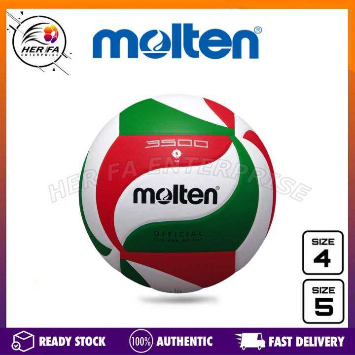 MOLTEN V4M3500 / V5M3500 Volleyball MSSM Logo Bola Tampar 3500