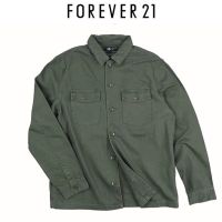 เสื้อนอก เสื้อทหาร Jacket แนวทหาร ☮️แบรนด์ ?Forever21? (JK460)