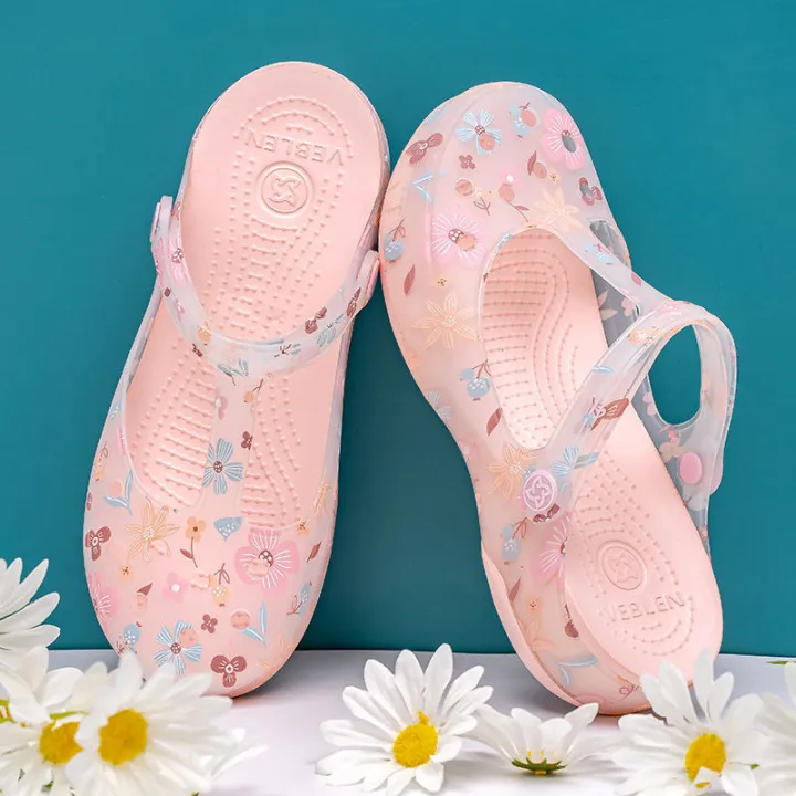 Summer Beach Porous Shoes Women's 2021 New Soft Bottom NonSlip Sandals