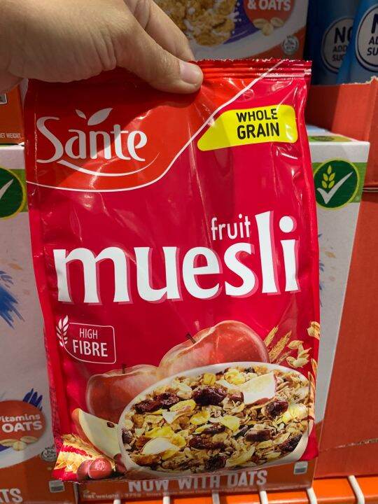 Sante Wholegrain Fruit Muesli 350g Lazada PH