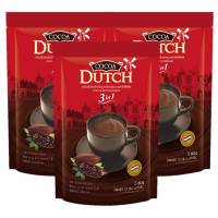 DUTCH 3in1 Cocoa Mix ดัชท์ โกโก้ 3อิน1 ปรุงสำเร็จรูปชนิดผง 25gx5ซอง

(3แพ็ค)