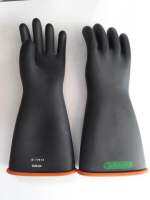 ถุงมือยางไฟฟ้าแรงสูง (Rubber Gloves) ถุงมือป้องกันไฟฟ้าแรงสูงคลาส 3 NOVAX 26,500V