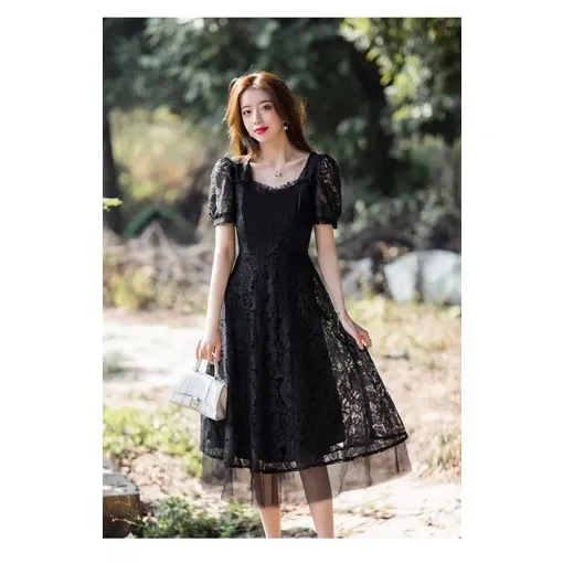 vintage dress with lace